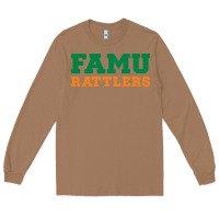 Toasted Coconut FAMU RATTLERS Long Sleeve Tee - linhVisuals