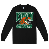 Black FAMU RATTLERS Long Sleeve Tee - linhVisuals