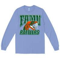 Colony Blue FAMU RATTLERS Long Sleeve Tee - linhVisuals