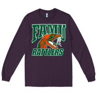 Plum FAMU RATTLERS Long Sleeve Tee - linhVisuals