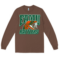 Chestnut FAMU RATTLERS Long Sleeve Tee - linhVisuals