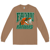 Toasted Coconut FAMU RATTLERS Long Sleeve Tee - linhVisuals