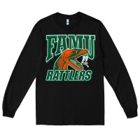 Black FAMU RATTLERS Long Sleeve Tee - linhVisuals