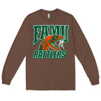 Chestnut FAMU RATTLERS Long Sleeve Tee - linhVisuals