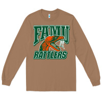 Toasted Coconut FAMU RATTLERS Long Sleeve Tee - linhVisuals