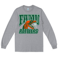 Heather Grey FAMU RATTLERS Long Sleeve Tee - linhVisuals