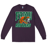 Plum FAMU RATTLERS Long Sleeve Tee - linhVisuals