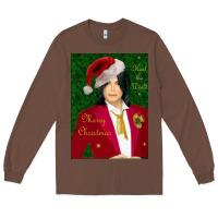 Chestnut merry christmas heal the world michael jackson Long Sleeve Tee - linhVisuals
