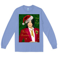 Colony Blue merry christmas heal the world michael jackson Long Sleeve Tee - linhVisuals