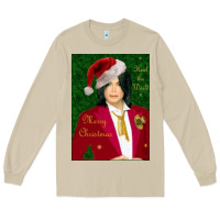 Mushroom merry christmas heal the world michael jackson Long Sleeve Tee - linhVisuals