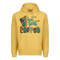 Antique Gold but first coffee Premium Hoodie - Artiststas