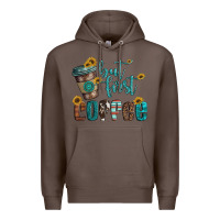 Coffee but first coffee Premium Hoodie - Artiststas