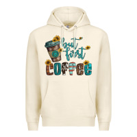 Tofu but first coffee Premium Hoodie - Artiststas