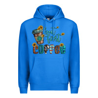 True Royal but first coffee Premium Hoodie - Artiststas