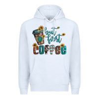 White but first coffee Premium Hoodie - Artiststas