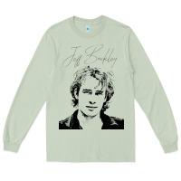 Matcha jeff buckley 90s style fan art Long Sleeve Tee - linhVisuals