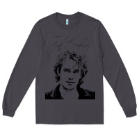 Smoke jeff buckley 90s style fan art Long Sleeve Tee - linhVisuals