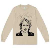 Mushroom jeff buckley 90s style fan art Long Sleeve Tee - linhVisuals