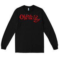 Black old and in the way musician Long Sleeve Tee - linhVisuals