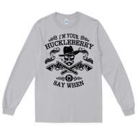 Moon Dust im your huckleberry Long Sleeve Tee - linhVisuals