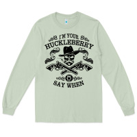 Matcha im your huckleberry Long Sleeve Tee - linhVisuals