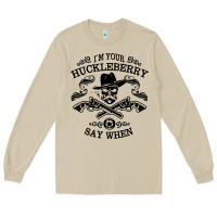 Mushroom im your huckleberry Long Sleeve Tee - linhVisuals