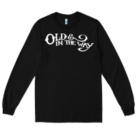 Black old and in the way musician Long Sleeve Tee - linhVisuals