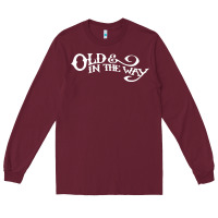 Burgundy old and in the way musician Long Sleeve Tee - linhVisuals