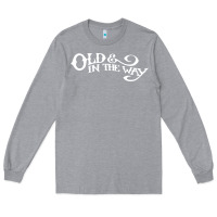 Heather Grey old and in the way musician Long Sleeve Tee - linhVisuals
