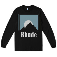 Black Rhude Adventure Long Sleeve Tee - linhVisuals