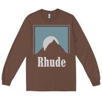 Chestnut Rhude Adventure Long Sleeve Tee - linhVisuals