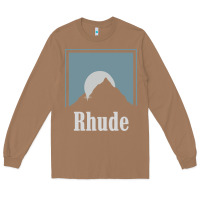 Toasted Coconut Rhude Adventure Long Sleeve Tee - linhVisuals
