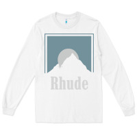 White Rhude Adventure Long Sleeve Tee - linhVisuals