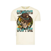 Vintage Arctic Cowboys Don't Die Vintage Tee - FaDigitalArtStudio