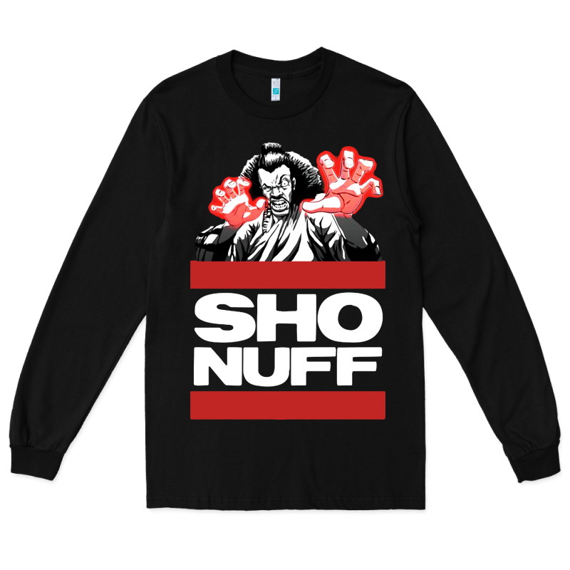 Sho Nuff Old School Long Sleeve Tee by linhVisuals | Teevron