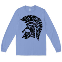 Colony Blue trojan artist Long Sleeve Tee - linhVisuals