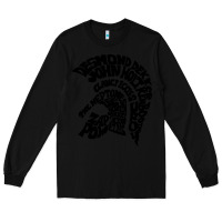 Black trojan artist Long Sleeve Tee - linhVisuals