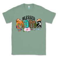 Sage Blessed Mama Classic Tee - CowCowDesign
