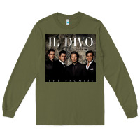 Army Green il divo album art Long Sleeve Tee - linhVisuals