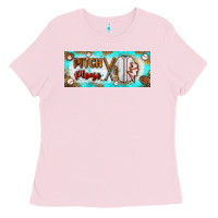 Bubblegum Pink pitch please Ladies Tee - BundleAndBundleShop