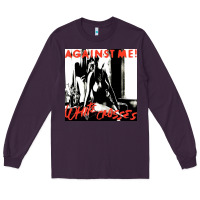 Plum against me white crosses tour 2022 Long Sleeve Tee - linhVisuals