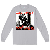 Moon Dust against me white crosses tour 2022 Long Sleeve Tee - linhVisuals