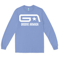 Colony Blue GROOVE ARMADA NORTHERN STAR Long Sleeve Tee - linhVisuals