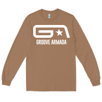 Toasted Coconut GROOVE ARMADA NORTHERN STAR Long Sleeve Tee - linhVisuals