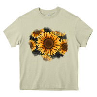 Mossy sunflower patch Heavy Core Tee - Jasminsmagicworld