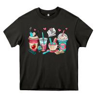 Asphalt teacher coffee cups Heavy Core Tee - OliviaCreatesArt