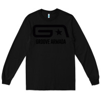 Black GROOVE ARMADA Long Sleeve Tee - linhVisuals