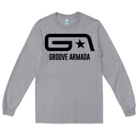 Heather Grey GROOVE ARMADA Long Sleeve Tee - linhVisuals