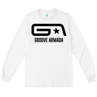 White GROOVE ARMADA Long Sleeve Tee - linhVisuals