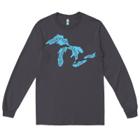 Smoke great lakes of michigan Long Sleeve Tee - linhVisuals